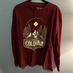 Columbia Long Sleeve Tee Shirt size L Large